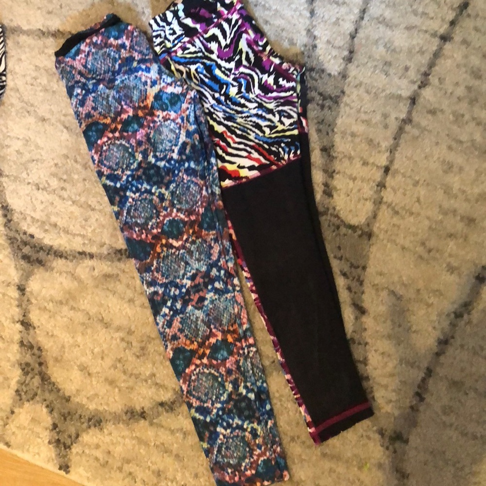 2 pair leggings